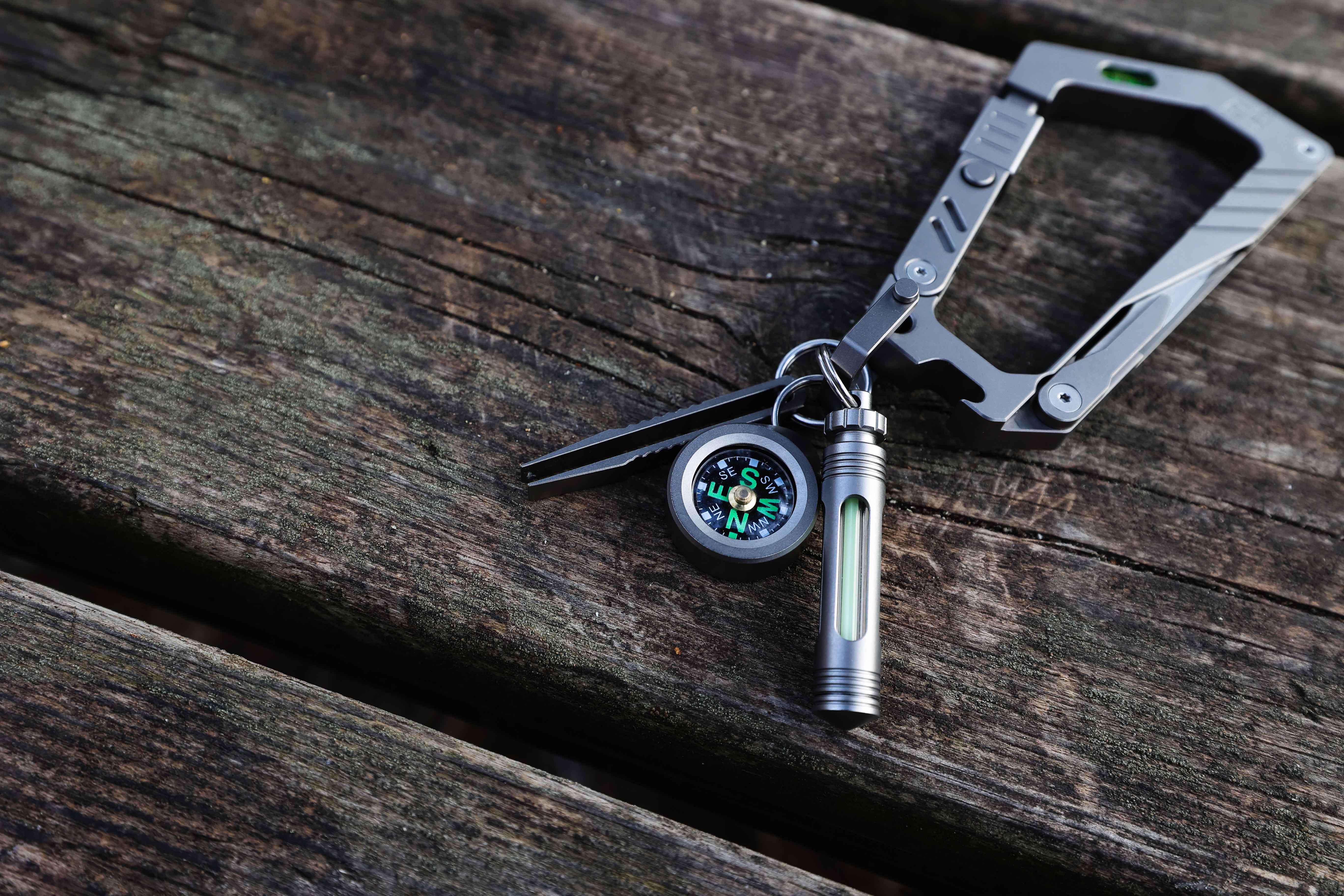 Titanium Keychain Glow Fob - Image 3